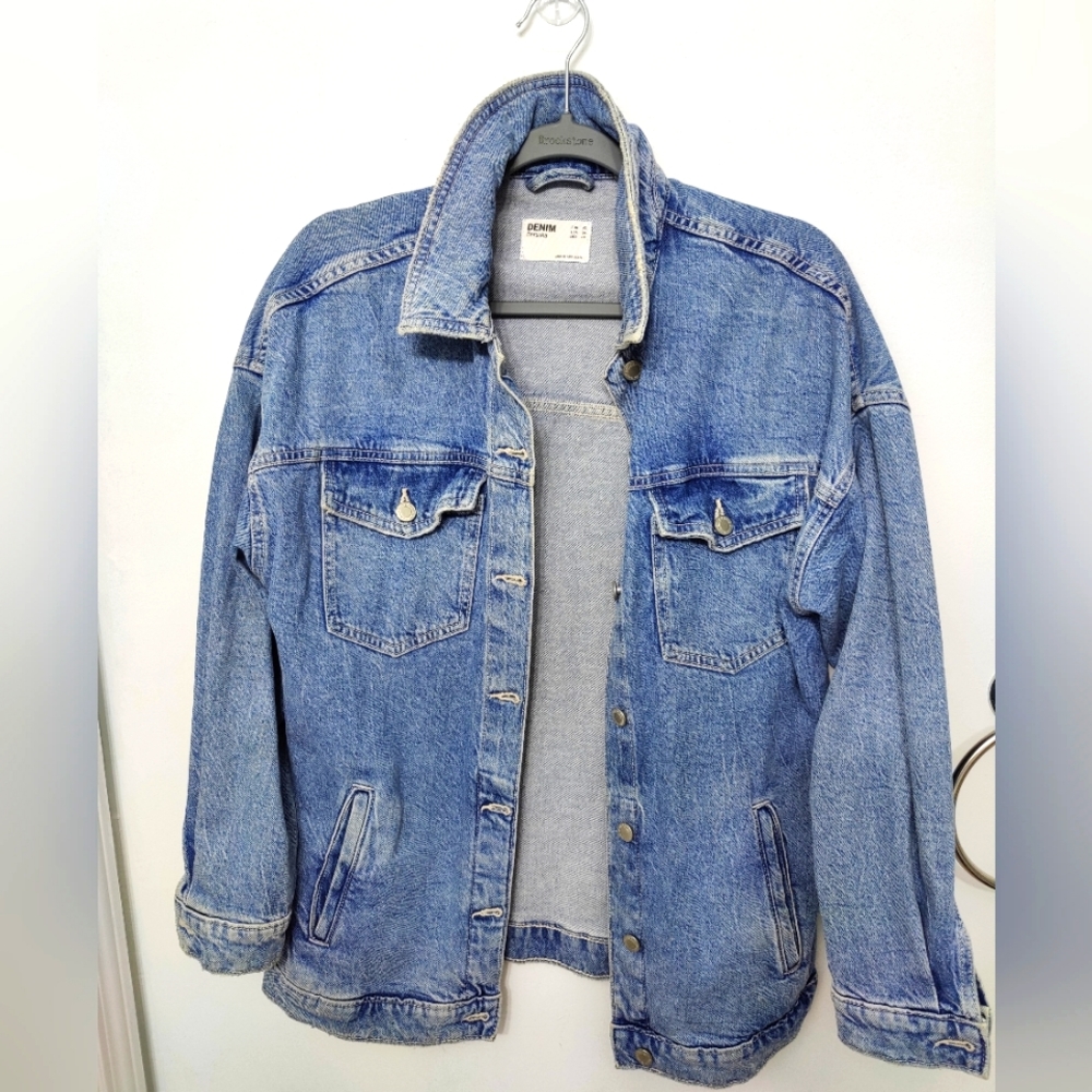 Bershka denim jacket size XS